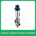 Sanitary stainless steel mixproof valves